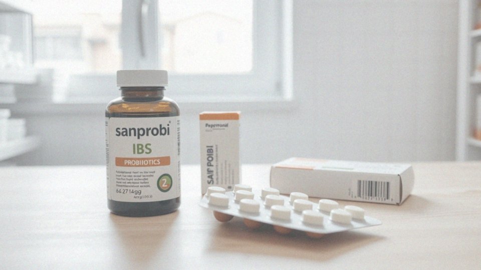 Jakie są interakcje Sanprobi IBS z innymi lekami?