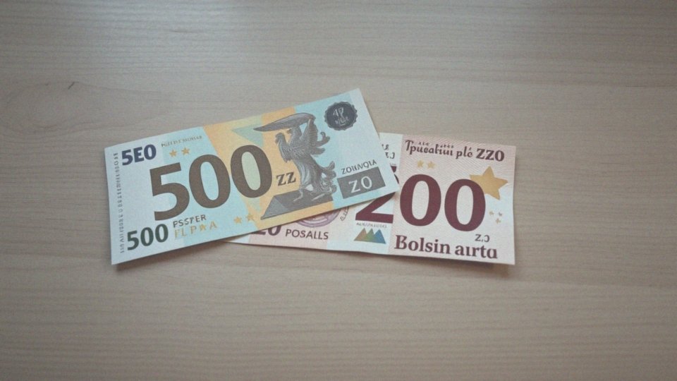W jaki sposób banknot 500 zł różni się od banknotu 200 zł?