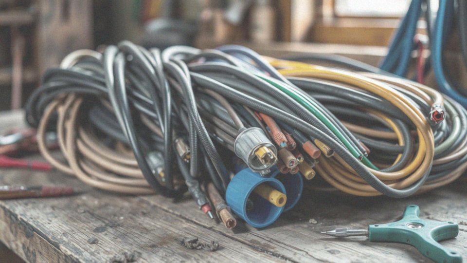 Jakie kolory peszli wpływają na identyfikację przewodów elektrycznych?