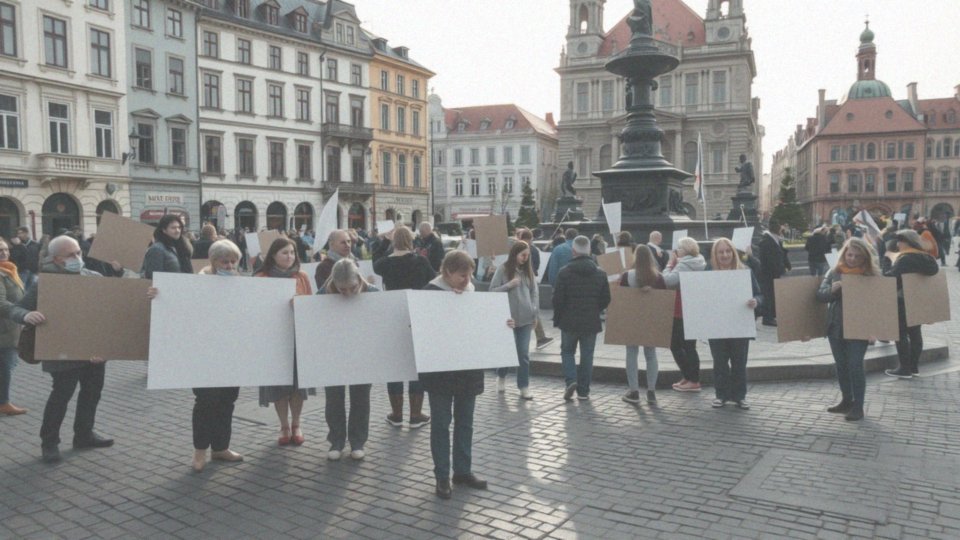 Jak bunt wyraża poglądy grupy ludzi?