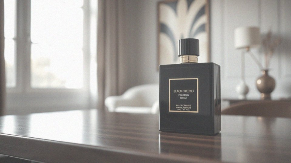 Jakie są cechy butelki Black Orchid?