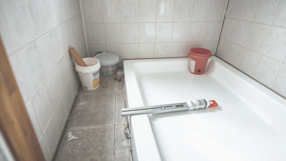 Jak zamontować brodzik za pomocą kleju?