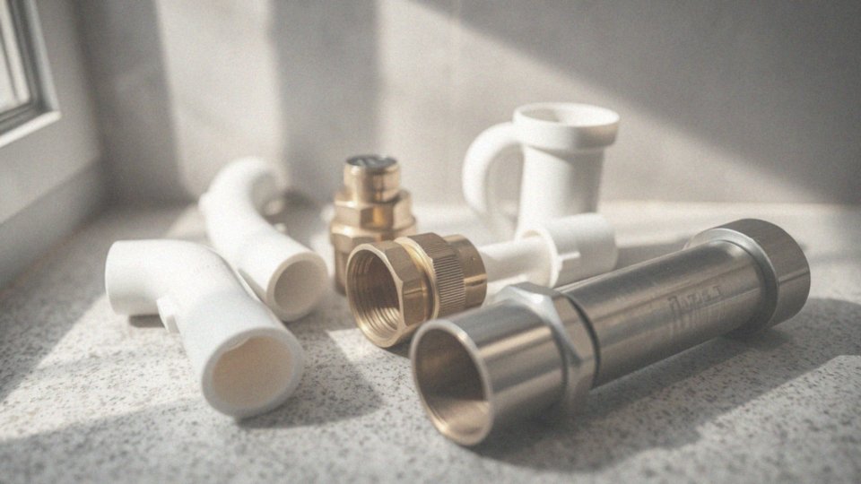 Jakie materiały są używane do produkcji syfonów bez spustu?