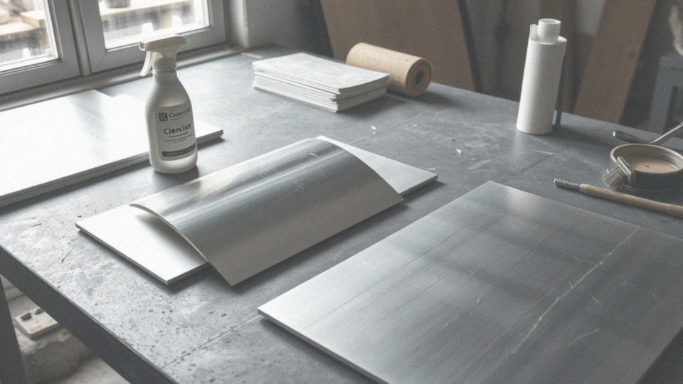 Jak przygotować powierzchnię aluminiową przed klejeniem?