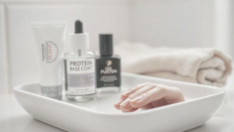 Jakie są zalety bazy proteinowej dla paznokci?