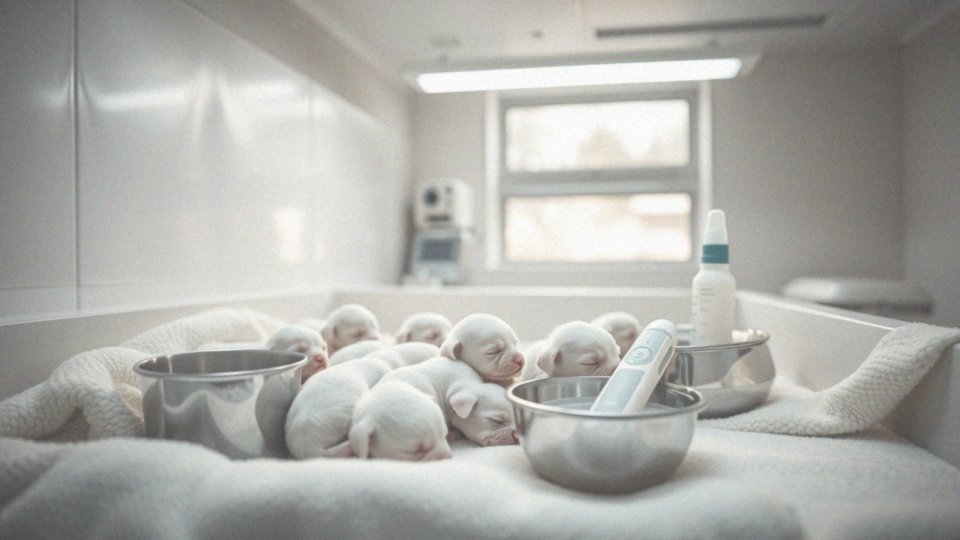 Jakie czynniki mogą wpłynąć na rozwój słabszych szczeniąt?