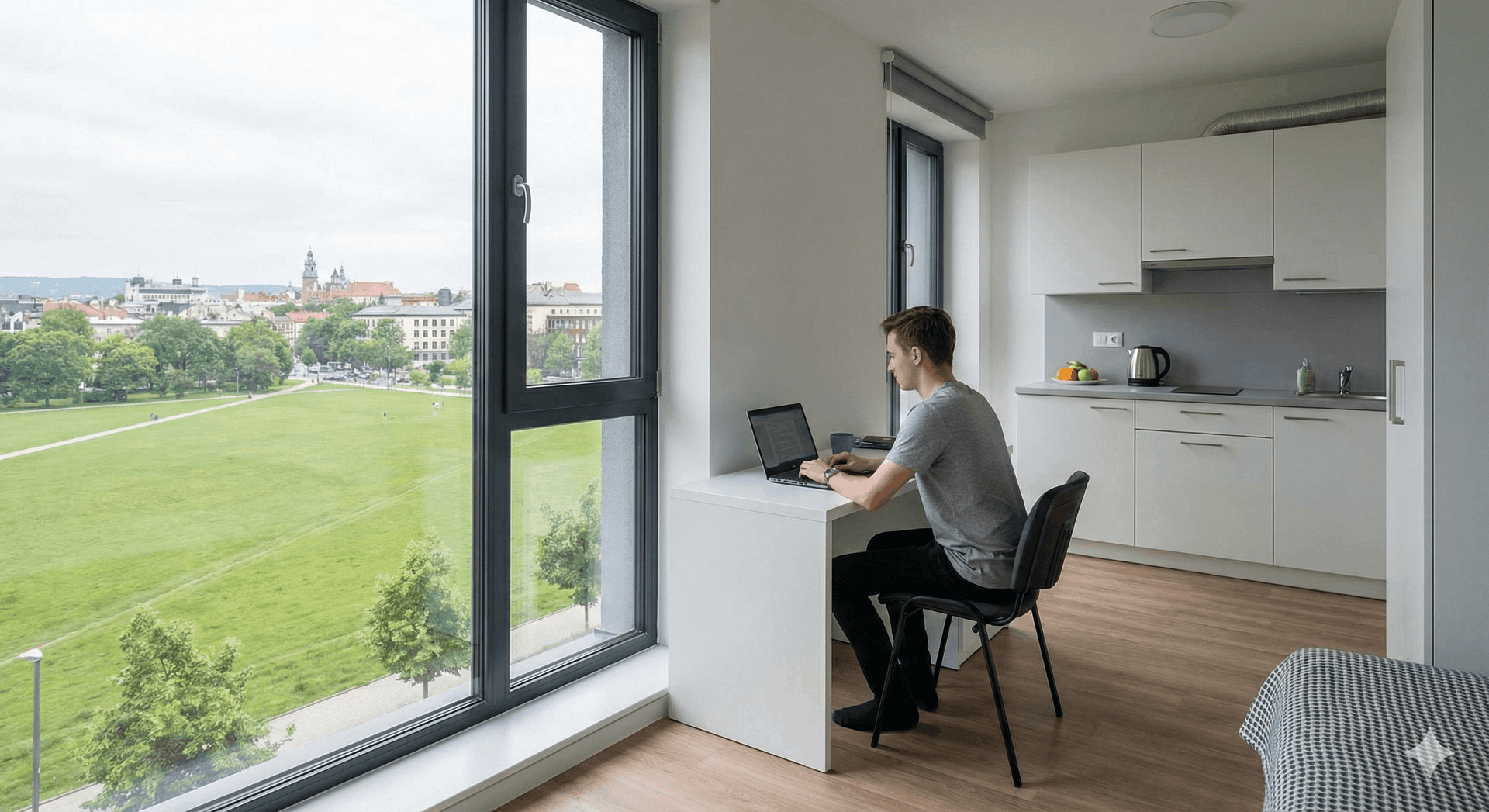 Bezpieczeństwo i wygoda w sercu Krakowa. Dlaczego warto wybrać akademik Next Door?