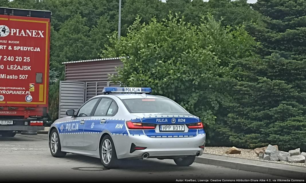 Spotkanie z Policją na półkolonii w Haczowie