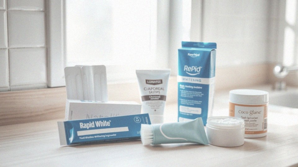 Wybielanie zębów w domu Rossmann – skuteczne metody i porady